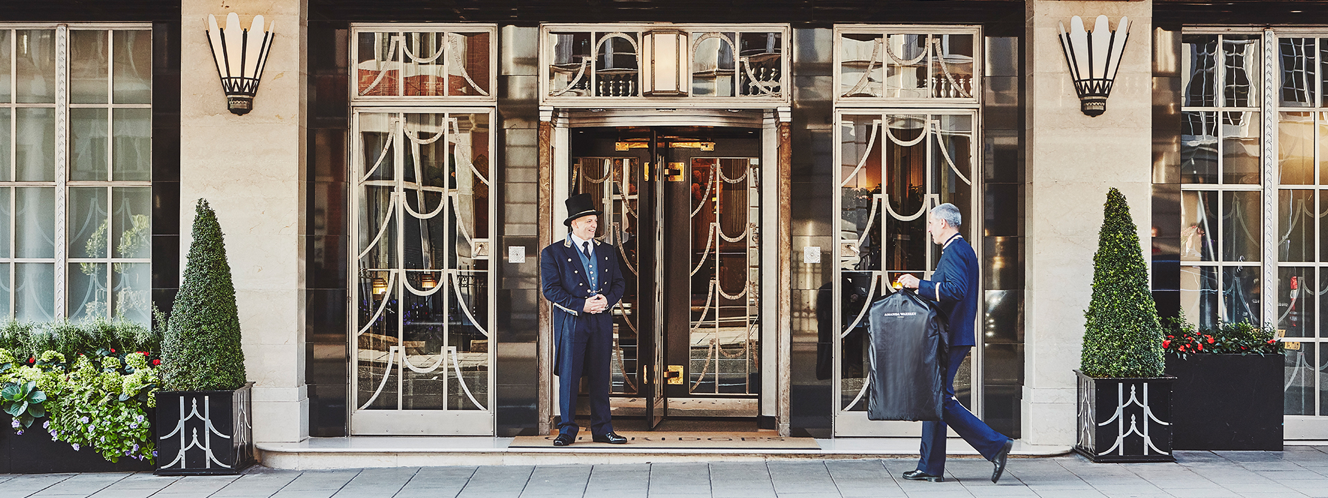 Doorman and porter at Claridge's